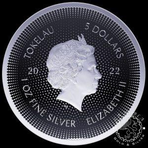 Moneda de Plata Icon Marilyn Monroe 1 oz Proof Like - Tokelau - 2022