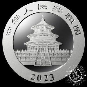 Moneda de Plata Panda 30 g BU - China - 2023