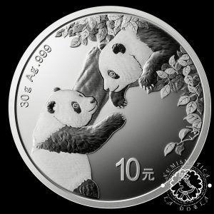 Moneda de Plata Panda 30 g BU - China - 2023
