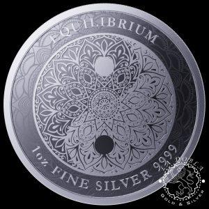 Moneda de Plata Equilibrium 1 oz Bullion - Niue - 2023