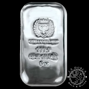 Lingote de Plata 1 oz - GERMANIA MINT