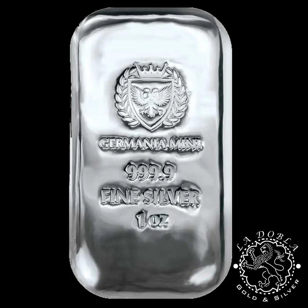 Lingote de Plata 1 oz - GERMANIA MINT