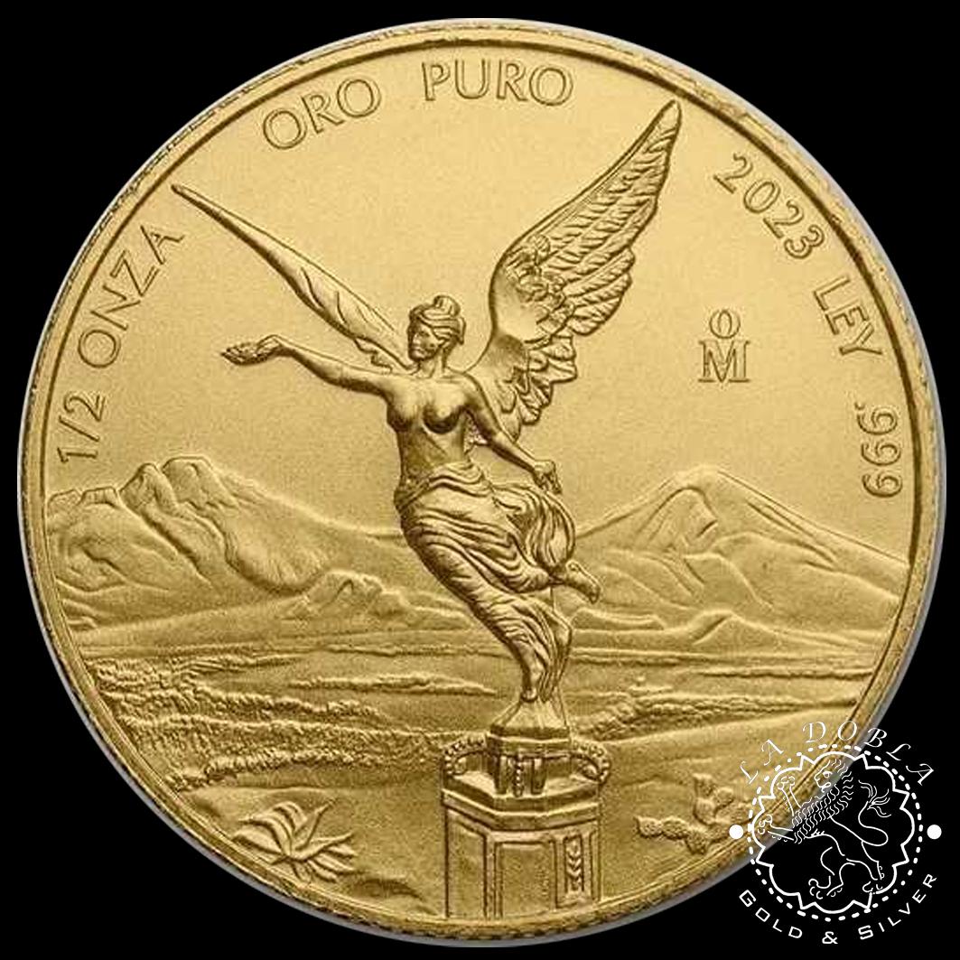 2023 - 1-2 Onza de Oro - Libertad - MÉXICO anv