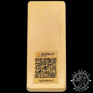 Lingote de Oro 250 g - SEMPSA_anverso