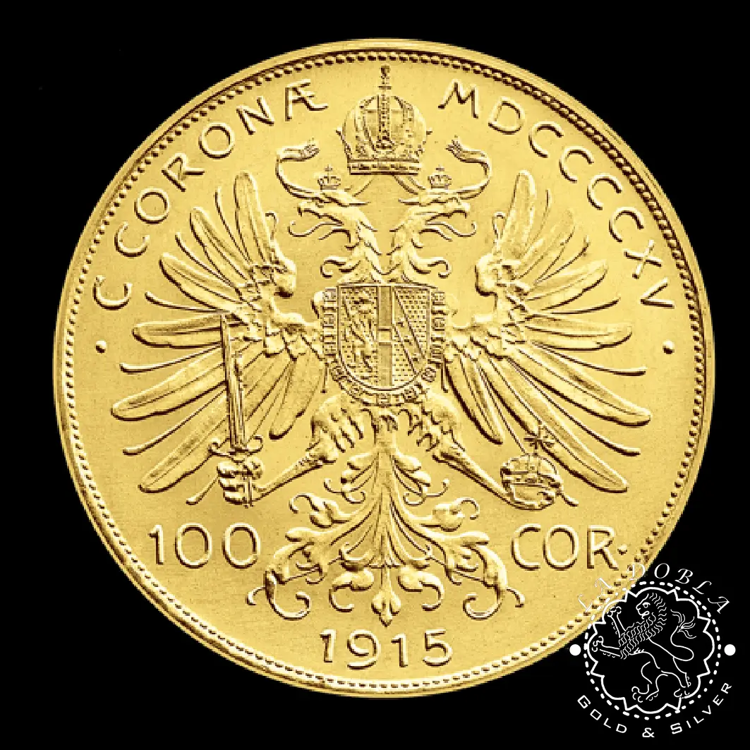 100 Coronas de Oro – Reacuñación – AUSTRIA_anverso