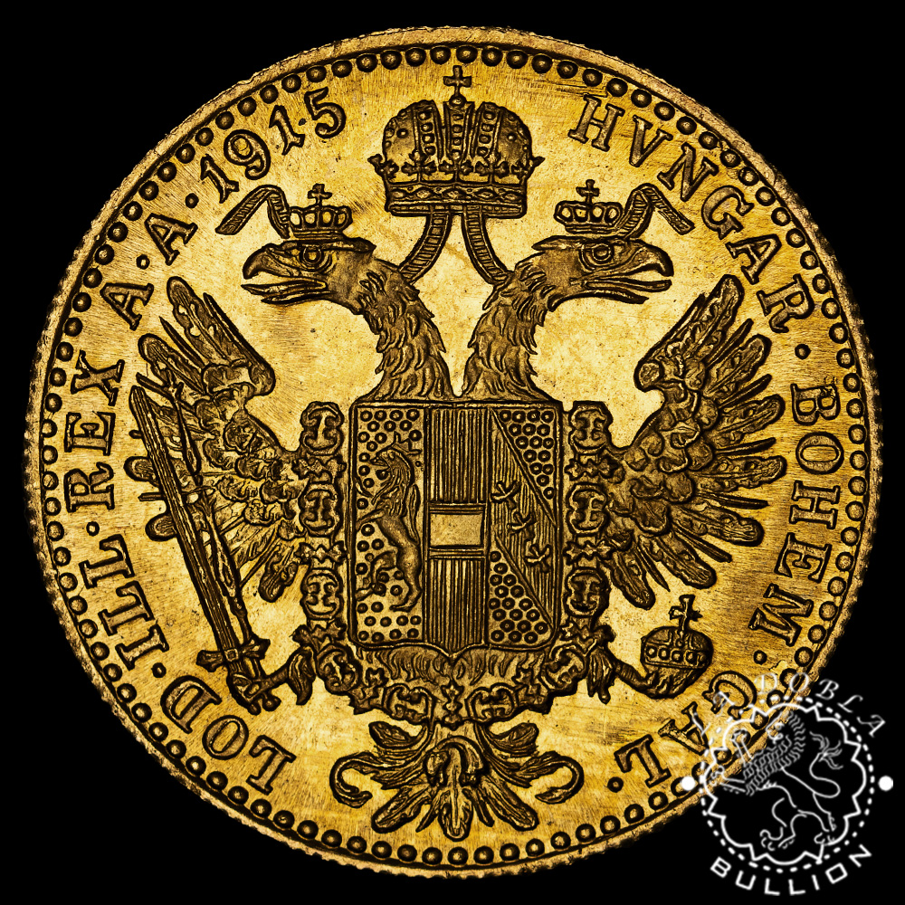 1915 - 1 Ducado de Oro - Reacuñación - AUSTRIA - Reverso