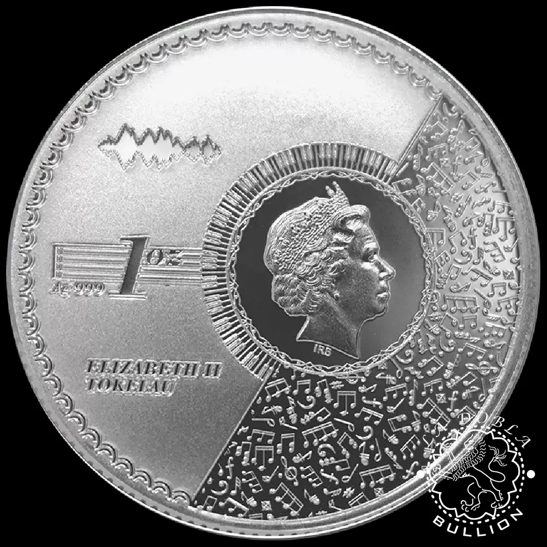 2021 - 1 Onza de Plata - Vivat Humanitas - TOKELAU_anverso
