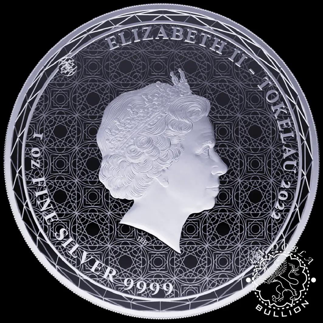 2022 - 1 Onza de Plata Proof - Equilibrium - TOKELAU_anverso