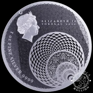 2022 - 1 Onza de Plata Proof - Magnum Opus - TOKELAU_anverso