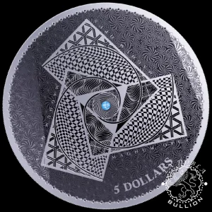 2022 - 1 Onza de Plata Proof - Magnum Opus - TOKELAU_reverso