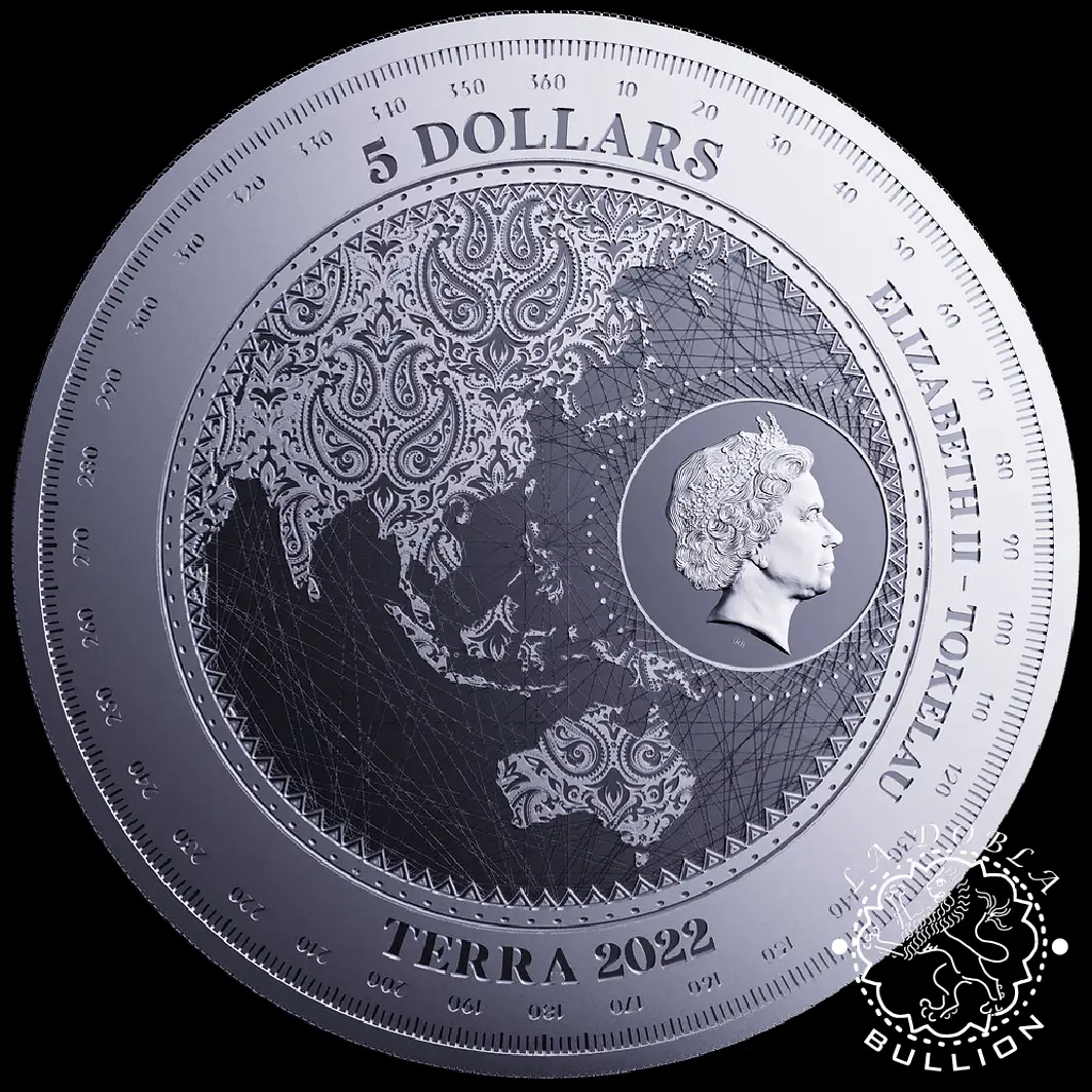 2022 - 1 Onza de Plata - Terra - TOKELAU_anverso