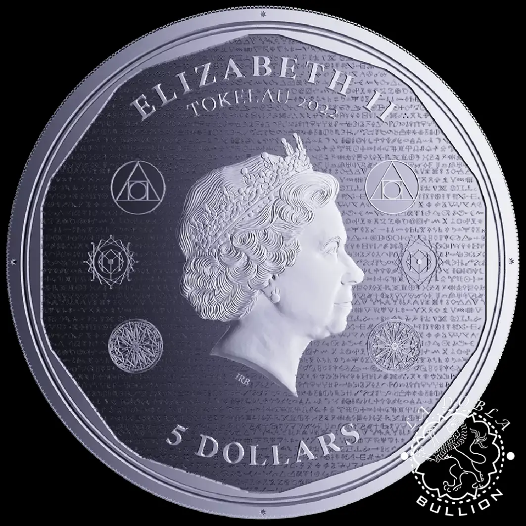2022 - 1 Onza de Plata - Vivat Humanitas - TOKELAU_anverso