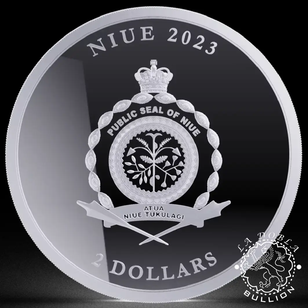 2023 - 1 Onza de Plata Proof - Equilibrium - NIUE_anverso