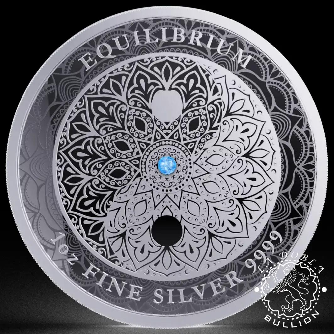 2023 - 1 Onza de Plata Proof - Equilibrium - NIUE_reverso