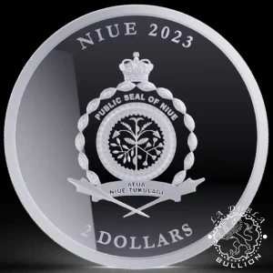 2023 - 1 Onza de Plata Proof- Vivat Humanitas - NIUE_anverso