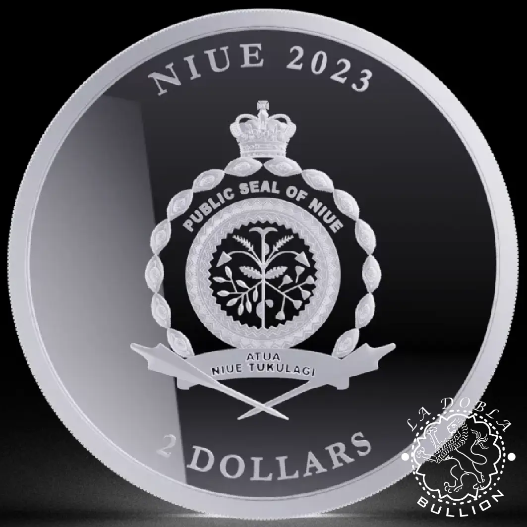 2023 - 1 Onza de Plata Proof- Vivat Humanitas - NIUE_anverso