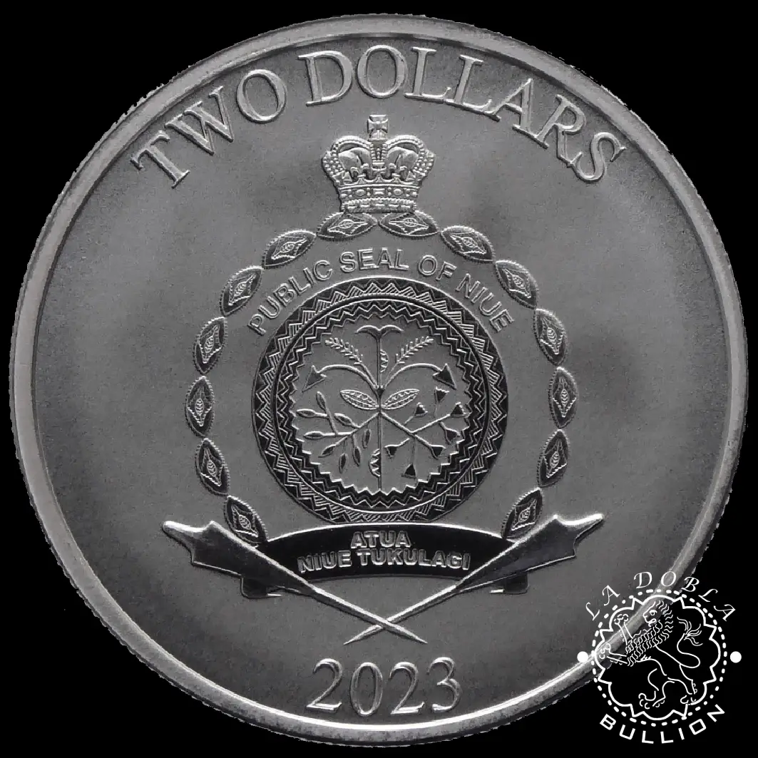 2023 – 1 Onza de Plata – Truth Series – Sword of Truth – NIUE_anverso