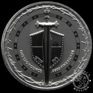 2023 – 1 Onza de Plata – Truth Series – Sword of Truth – NIUE_reverso