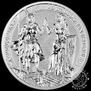 2023 – Estuche 5 Onzas de Plata – Allegories – Galia & Germania – GERMANIA MINT_anverso