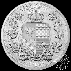 2023 – Estuche 5 Onzas de Plata – Allegories – Galia & Germania – GERMANIA MINT_reverso