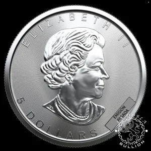 1 Onza de Plata - Maple Leaf - CANADA - EMISIÓN PASADA_anverso