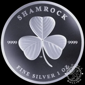 2022 - 1 Onza de Plata BU - Shamrock - NIUE_reverso