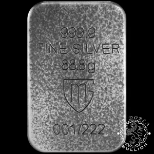 Lingote de Plata Edición BICE 88.8 g - Germania Mint_anverso