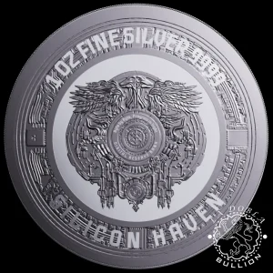 Moneda de Plata AI Coin 1 oz Bullion - Silicon Haven - 2024_anverso
