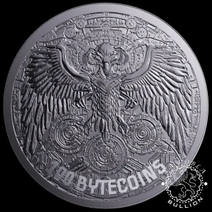 Moneda de Plata AI Coin 1 oz Bullion - Silicon Haven - 2024_reverso