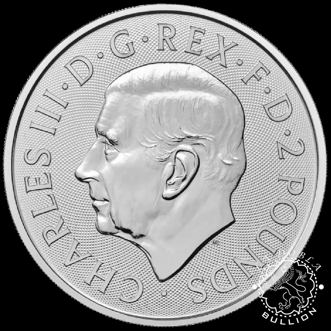Moneda de Plata Britannia & Liberty 1 oz Bullion - Reino Unido - 2024_anverso