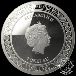 Moneda de Plata Equilibrium 1 oz Proof Like - Tokelau - 2019_anverso