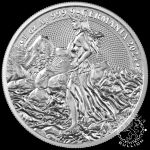 Moneda de Plata Germania 1 oz BU - Germania - 2024_reverso