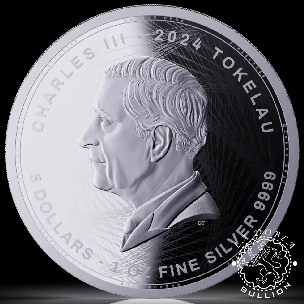 Moneda de Plata Magnum Opus 1 oz Proof Like - Tokelau - 2024_anverso