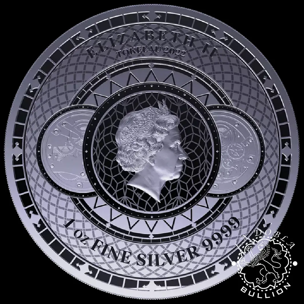 Moneda de Plata Chronos 1 oz Bullion - Tokelau - 2022_anverso