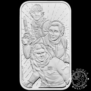 Lingote de Plata Star Wars Light Side 1 oz The Royal Mint - 2024_anverso