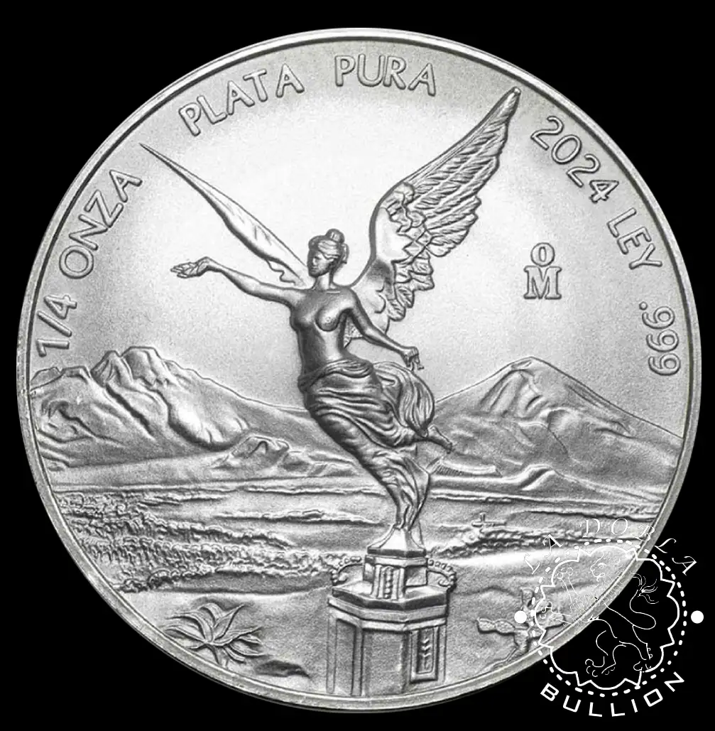 Moneda de Plata Libertad 1/4 oz BU - México - 2024