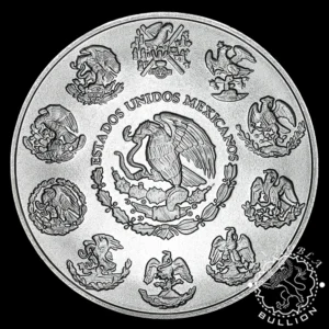 Moneda de Plata Libertad 5 oz BU - México - 2024 - Anverso