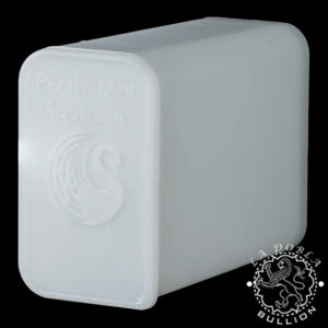 Tubo Vacío Oficial de Perth Mint para Lingotes de Plata del Dragón Rectangular de 1 Oz