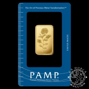 Lingote de Oro 100 g Rosa - PAMP Rose - Paquete Anverso