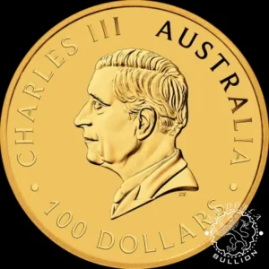 Moneda de Oro Emu 1 oz BU - Australia - 2024 - Anverso