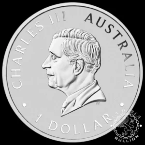 Moneda de Plata Australian Emu 1oz BU- Australia - 2024 - Anverso