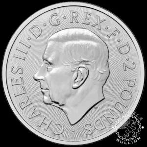 Moneda de Plata Bond of the 80's 1 Oz BU - Reino Unido - 2025 - Anverso