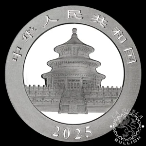 Moneda de Plata Panda 30 g BU - China - 2025 - Anverso