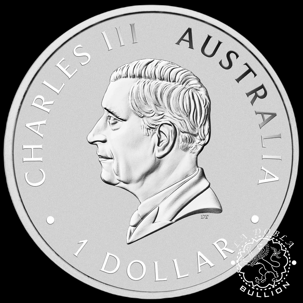 Moneda de Plata Wombat 1 oz BU - Australia - 2024 - Anverso