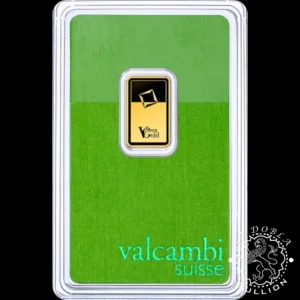 Lingote de Oro 2.5 g Green Gold - VALCAMBI - Anverso