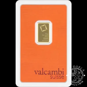 Lingote de Oro 2.5 g - VALCAMBI - Anverso