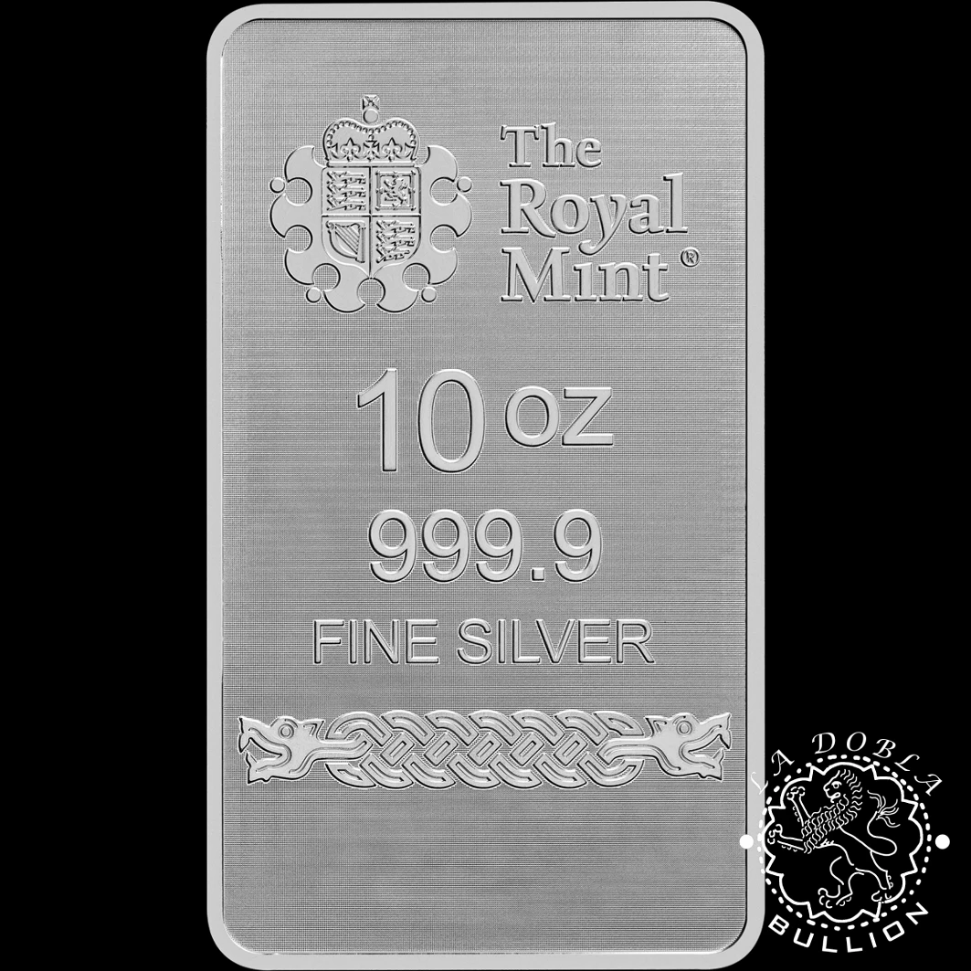 Lingote de Plata Norse Gods Odin 10 oz - Royal Mint & Germania Mint - Anverso