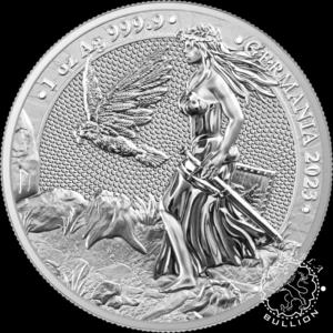 Moneda de Plata Germania 1 oz BU - Germania - 2023 - Reverso