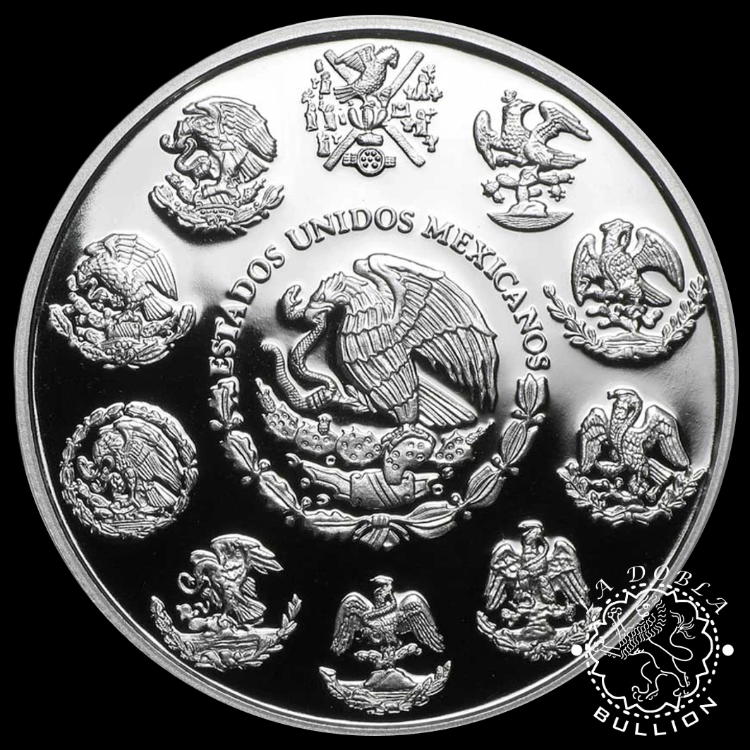 Moneda de Plata Libertad 2 oz Proof - México - 2024 - Anverso