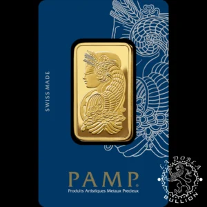 Lingote de Oro Lady Fortuna 1 oz - PAMP - Anverso